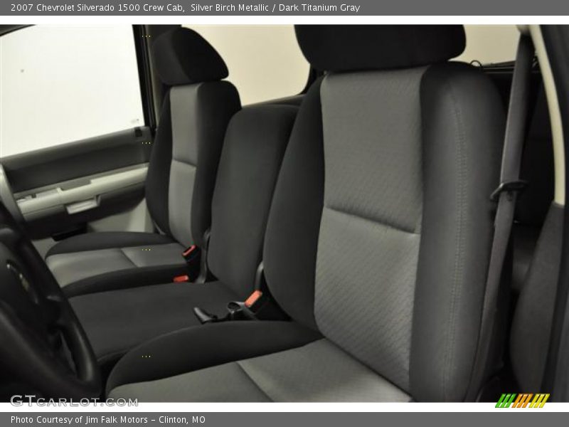 Silver Birch Metallic / Dark Titanium Gray 2007 Chevrolet Silverado 1500 Crew Cab