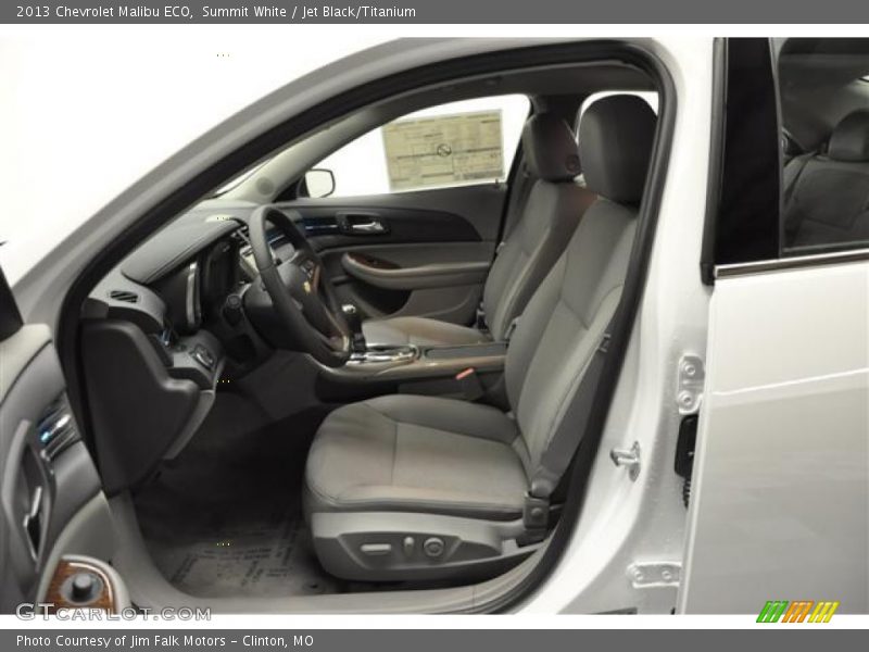 2013 Malibu ECO Jet Black/Titanium Interior