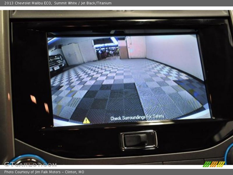 Summit White / Jet Black/Titanium 2013 Chevrolet Malibu ECO