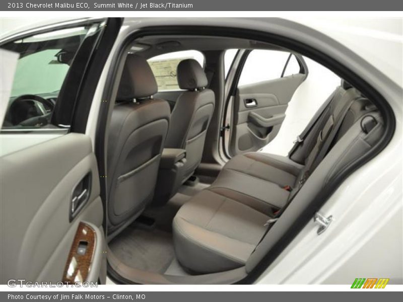 Summit White / Jet Black/Titanium 2013 Chevrolet Malibu ECO