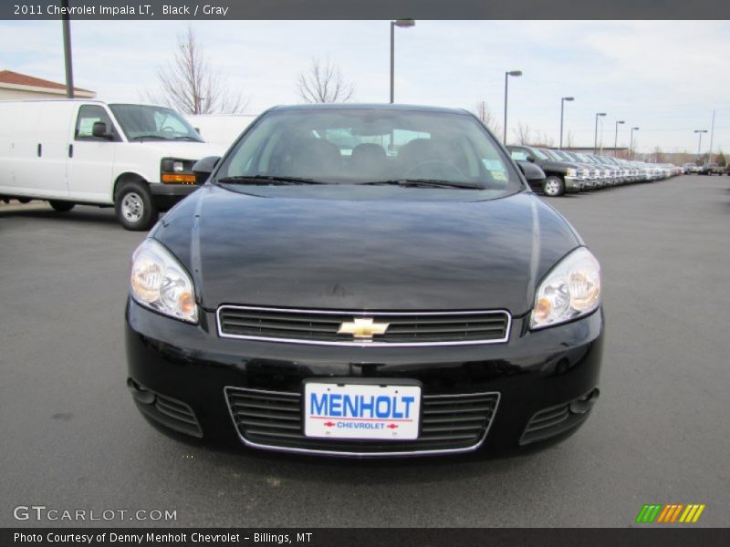 Black / Gray 2011 Chevrolet Impala LT