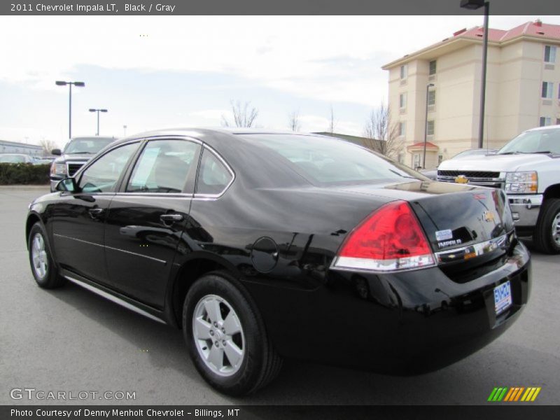 Black / Gray 2011 Chevrolet Impala LT