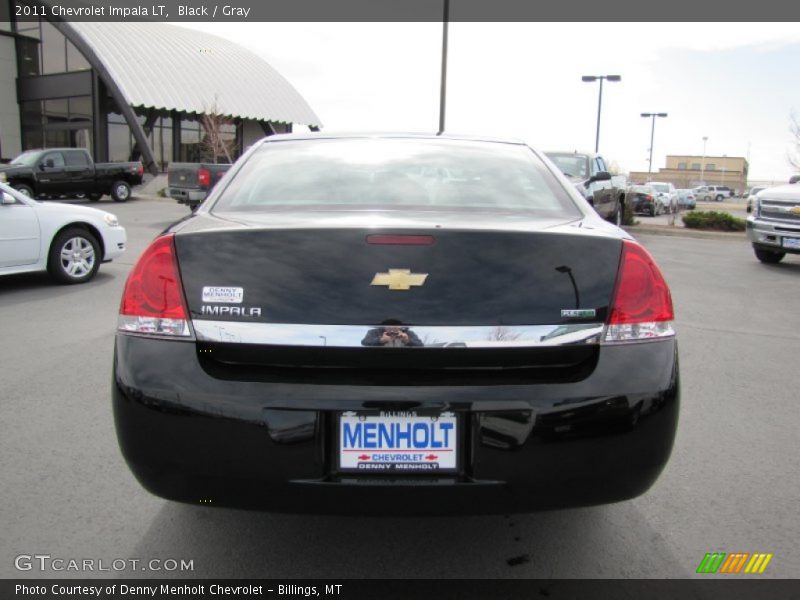 Black / Gray 2011 Chevrolet Impala LT