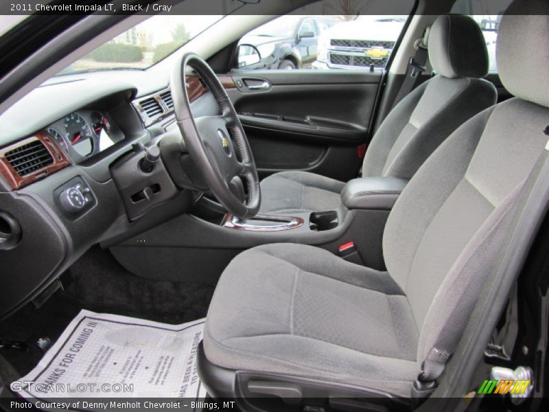 Black / Gray 2011 Chevrolet Impala LT
