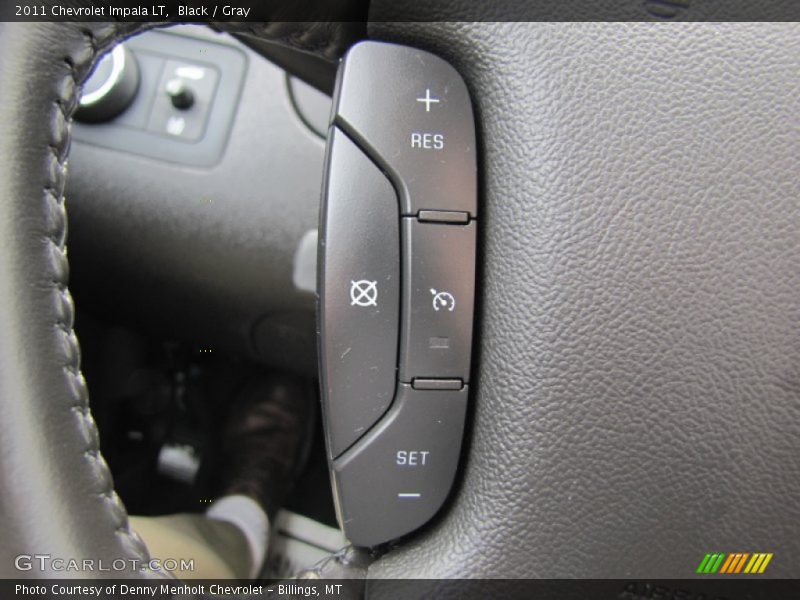 Black / Gray 2011 Chevrolet Impala LT