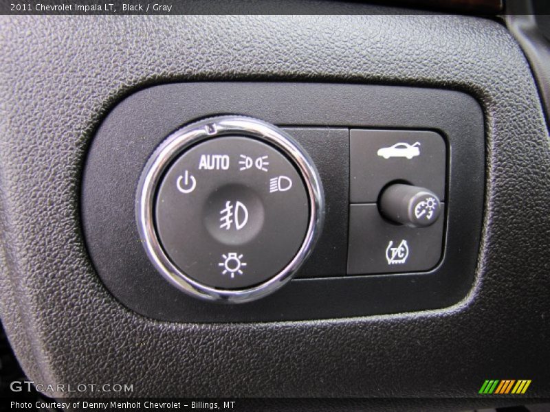 Black / Gray 2011 Chevrolet Impala LT