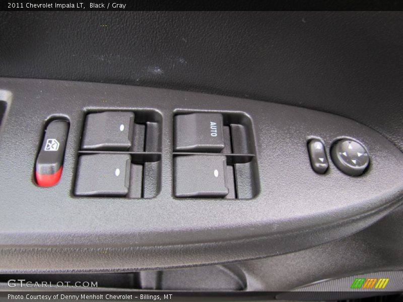 Black / Gray 2011 Chevrolet Impala LT