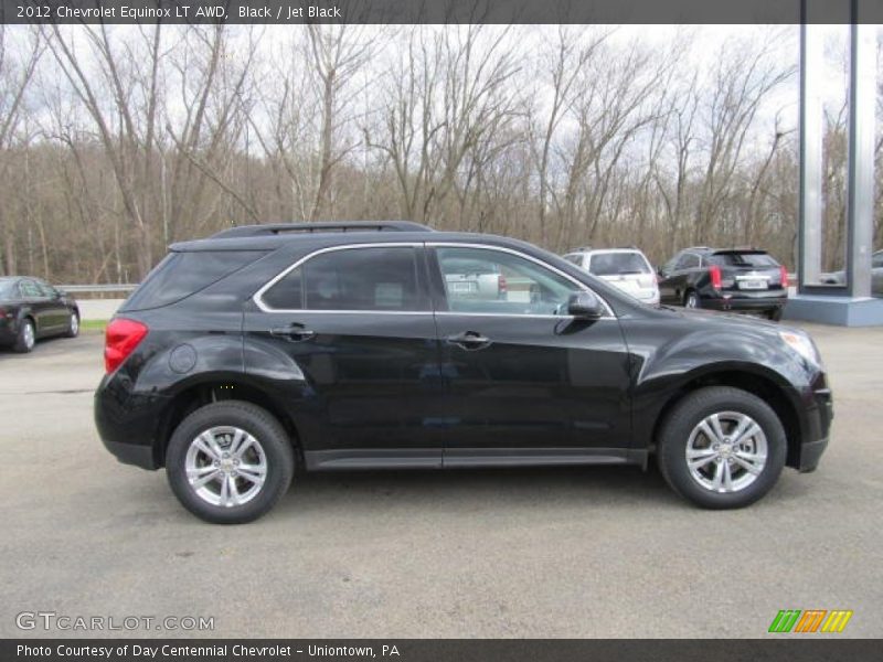 Black / Jet Black 2012 Chevrolet Equinox LT AWD
