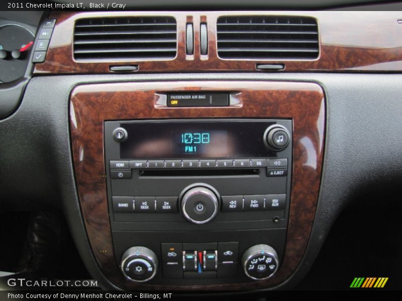 Black / Gray 2011 Chevrolet Impala LT