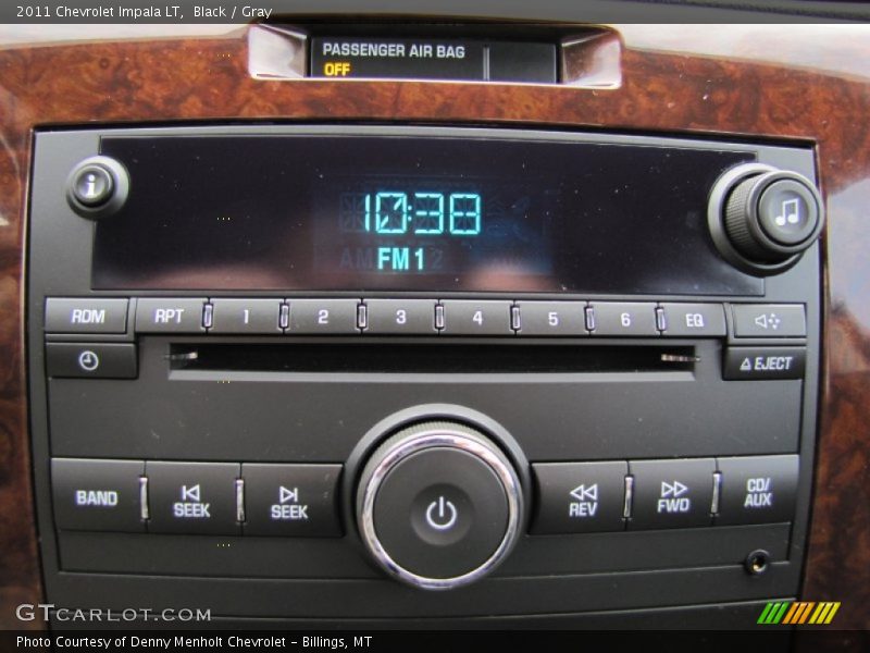 Black / Gray 2011 Chevrolet Impala LT
