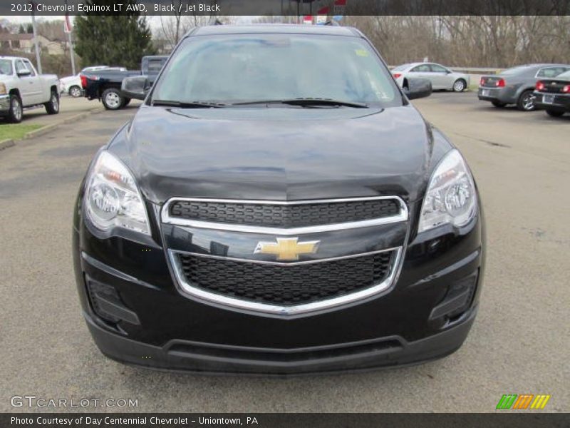 Black / Jet Black 2012 Chevrolet Equinox LT AWD