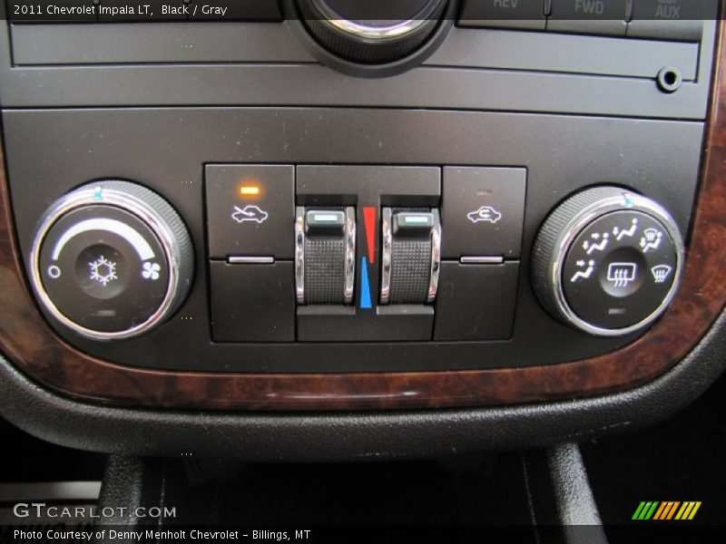 Black / Gray 2011 Chevrolet Impala LT