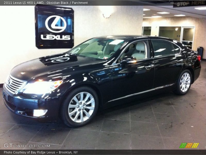 Obsidian Black / Parchment 2011 Lexus LS 460 L AWD