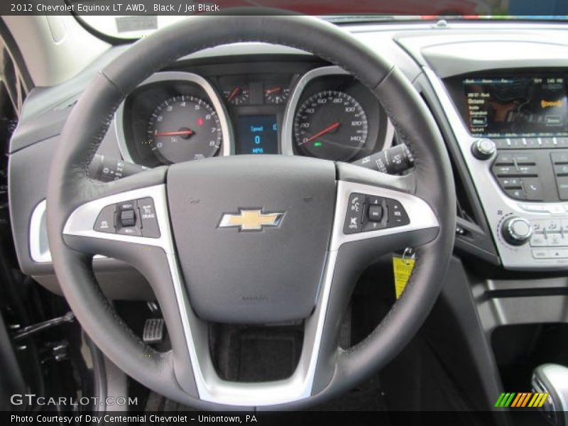 Black / Jet Black 2012 Chevrolet Equinox LT AWD