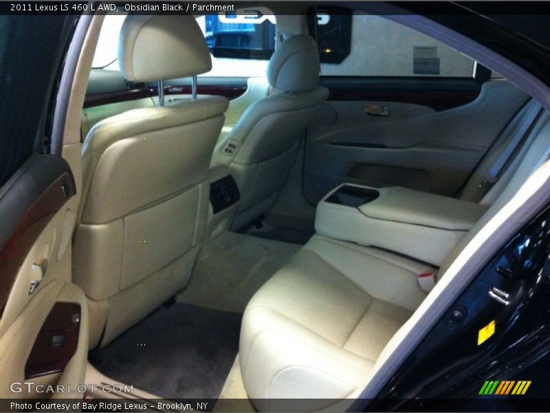 Obsidian Black / Parchment 2011 Lexus LS 460 L AWD