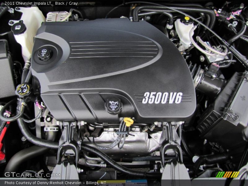 Black / Gray 2011 Chevrolet Impala LT
