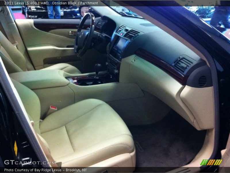 Obsidian Black / Parchment 2011 Lexus LS 460 L AWD