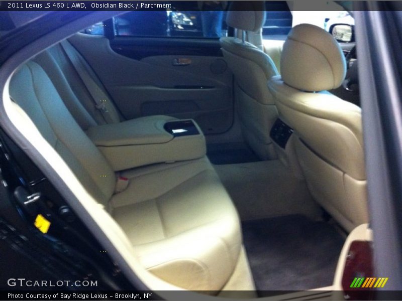 Obsidian Black / Parchment 2011 Lexus LS 460 L AWD