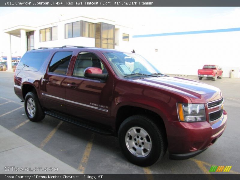 Red Jewel Tintcoat / Light Titanium/Dark Titanium 2011 Chevrolet Suburban LT 4x4