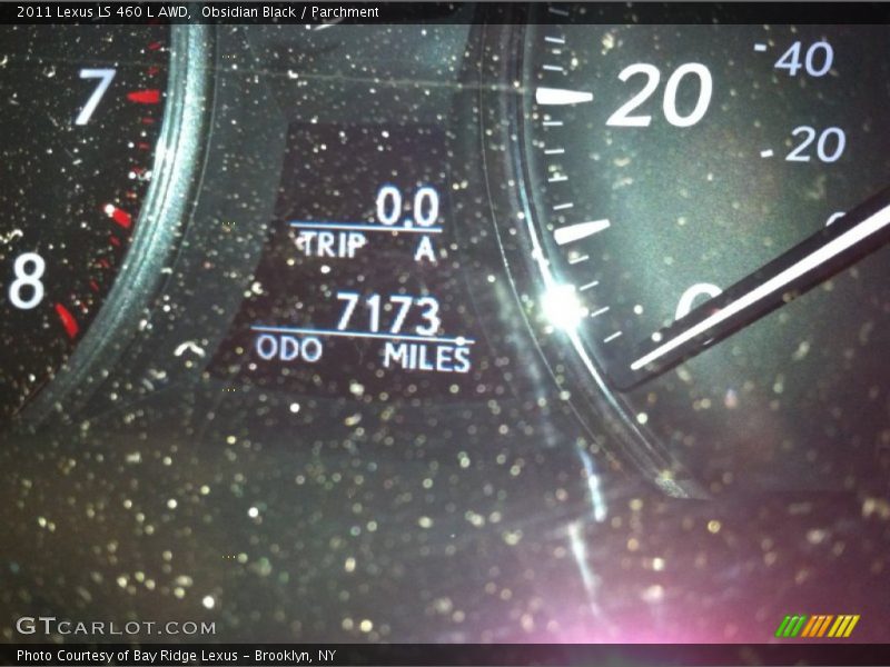 Obsidian Black / Parchment 2011 Lexus LS 460 L AWD