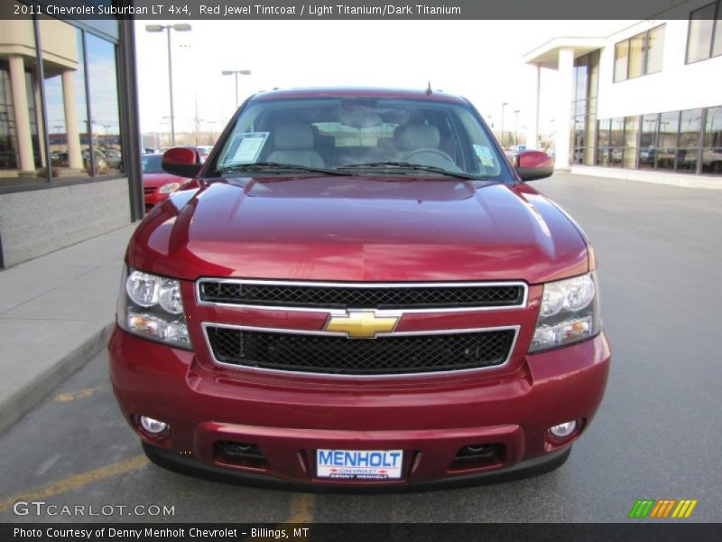 Red Jewel Tintcoat / Light Titanium/Dark Titanium 2011 Chevrolet Suburban LT 4x4