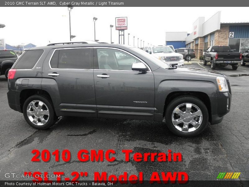 Cyber Gray Metallic / Light Titanium 2010 GMC Terrain SLT AWD