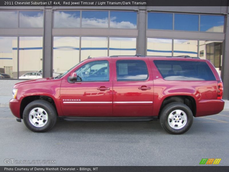  2011 Suburban LT 4x4 Red Jewel Tintcoat