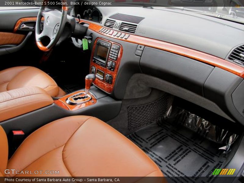  2001 S 500 Sedan designo Cognac Interior