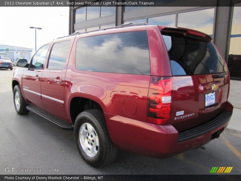 Red Jewel Tintcoat / Light Titanium/Dark Titanium 2011 Chevrolet Suburban LT 4x4