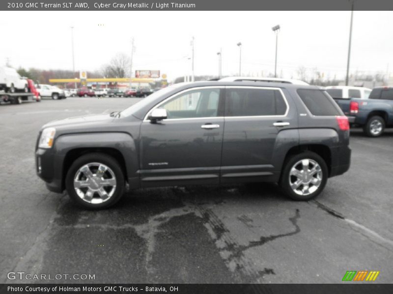 Cyber Gray Metallic / Light Titanium 2010 GMC Terrain SLT AWD