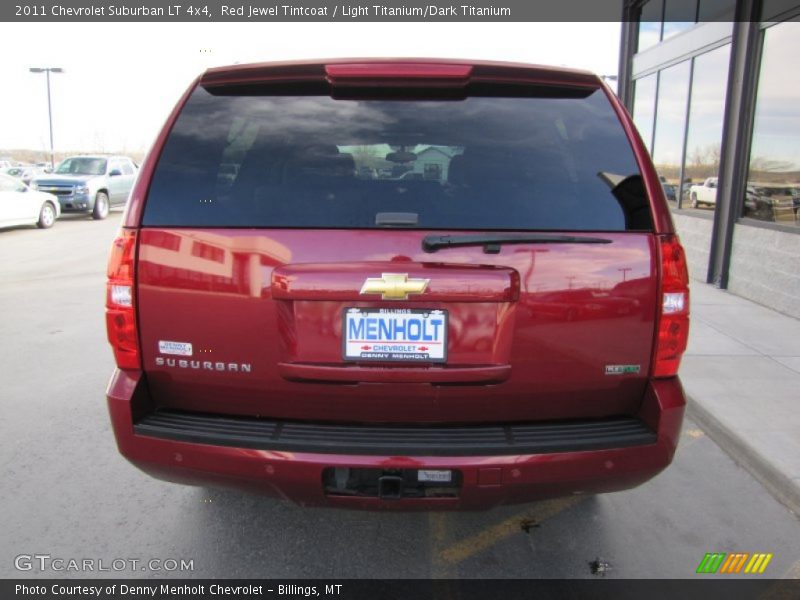 Red Jewel Tintcoat / Light Titanium/Dark Titanium 2011 Chevrolet Suburban LT 4x4