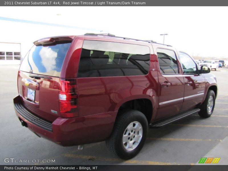 Red Jewel Tintcoat / Light Titanium/Dark Titanium 2011 Chevrolet Suburban LT 4x4