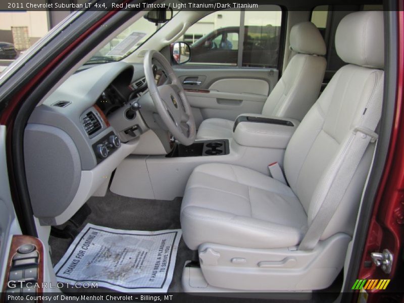  2011 Suburban LT 4x4 Light Titanium/Dark Titanium Interior