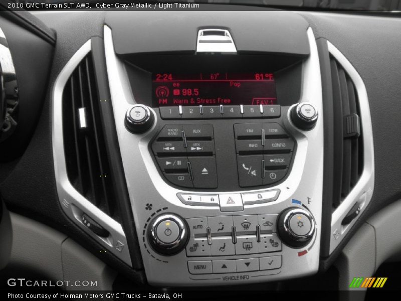 Cyber Gray Metallic / Light Titanium 2010 GMC Terrain SLT AWD