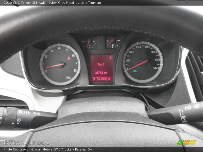 Cyber Gray Metallic / Light Titanium 2010 GMC Terrain SLT AWD