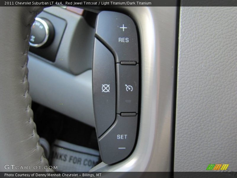 Red Jewel Tintcoat / Light Titanium/Dark Titanium 2011 Chevrolet Suburban LT 4x4