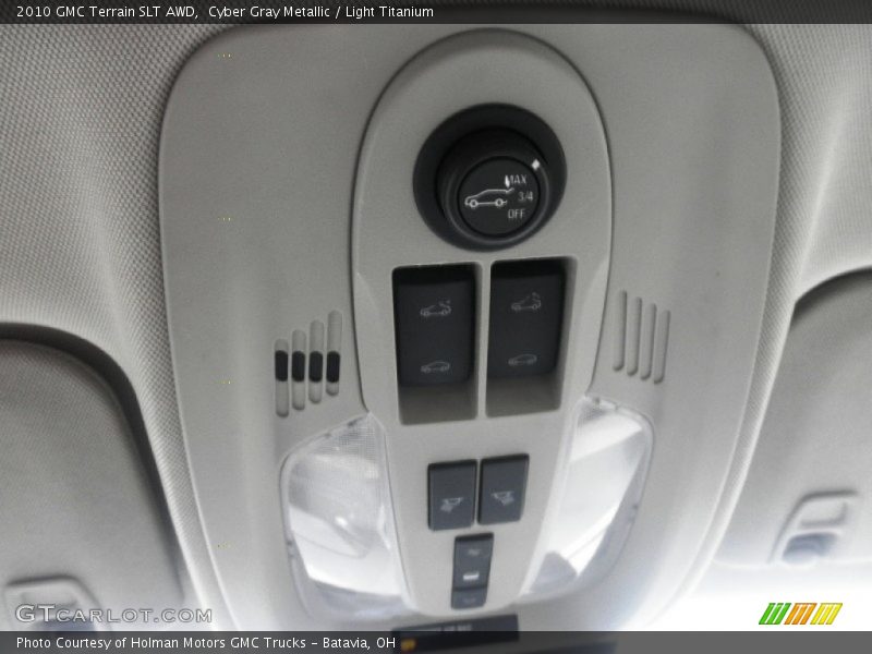Cyber Gray Metallic / Light Titanium 2010 GMC Terrain SLT AWD
