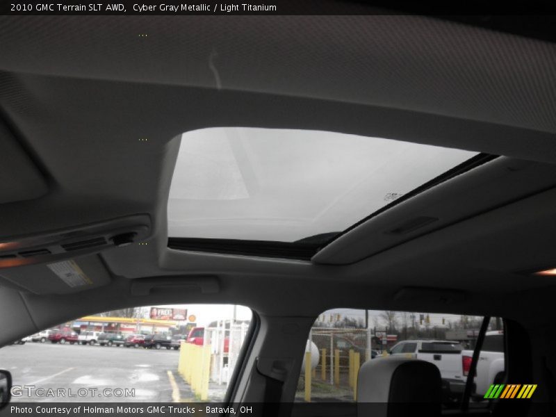 Cyber Gray Metallic / Light Titanium 2010 GMC Terrain SLT AWD