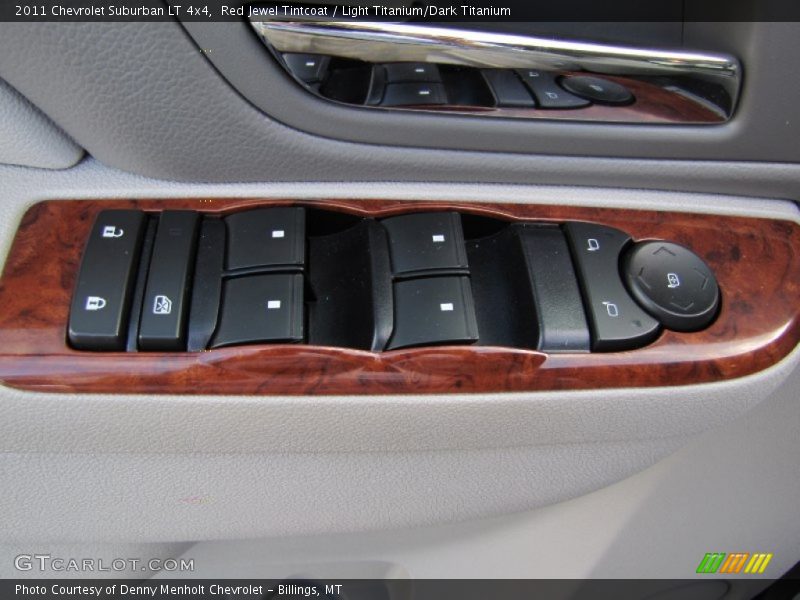 Red Jewel Tintcoat / Light Titanium/Dark Titanium 2011 Chevrolet Suburban LT 4x4