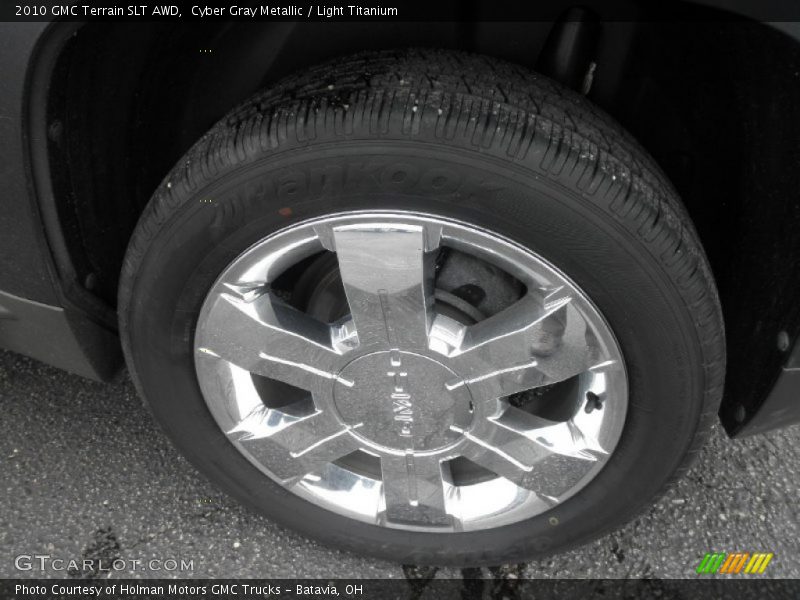 Cyber Gray Metallic / Light Titanium 2010 GMC Terrain SLT AWD