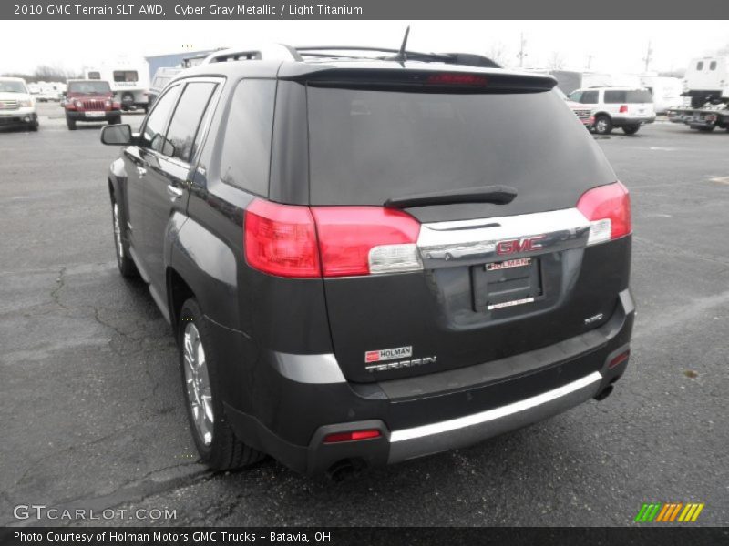 Cyber Gray Metallic / Light Titanium 2010 GMC Terrain SLT AWD