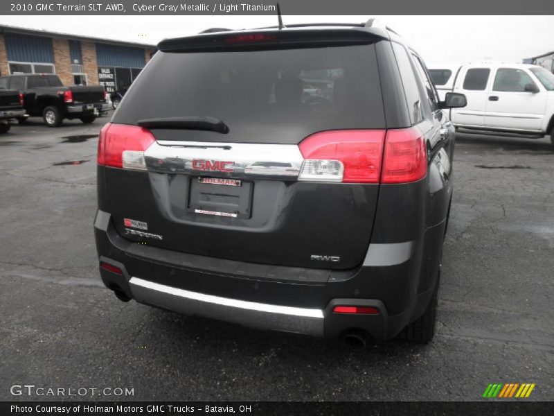 Cyber Gray Metallic / Light Titanium 2010 GMC Terrain SLT AWD