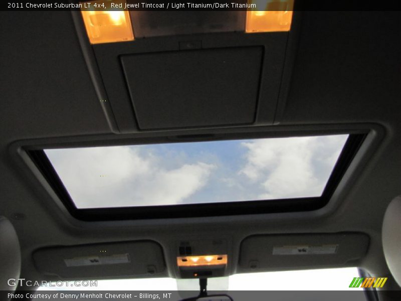 Red Jewel Tintcoat / Light Titanium/Dark Titanium 2011 Chevrolet Suburban LT 4x4