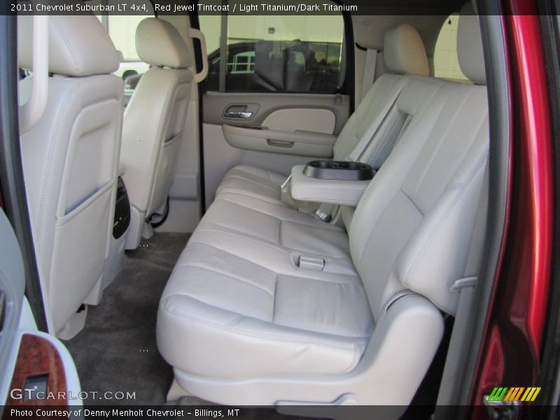 Red Jewel Tintcoat / Light Titanium/Dark Titanium 2011 Chevrolet Suburban LT 4x4