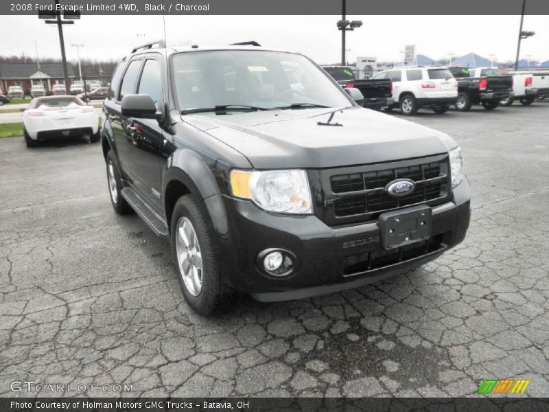 Black / Charcoal 2008 Ford Escape Limited 4WD