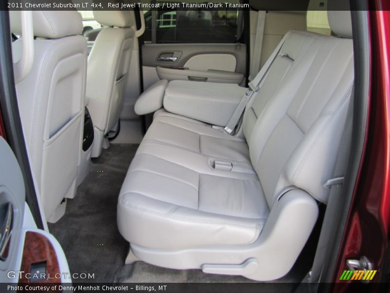 Rear Seat of 2011 Suburban LT 4x4
