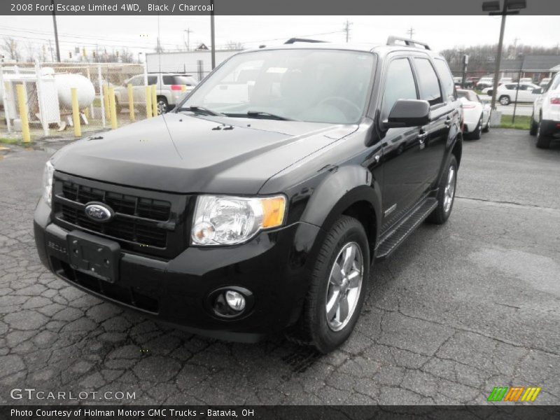 Black / Charcoal 2008 Ford Escape Limited 4WD