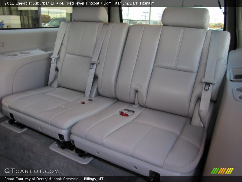 Rear Seat of 2011 Suburban LT 4x4