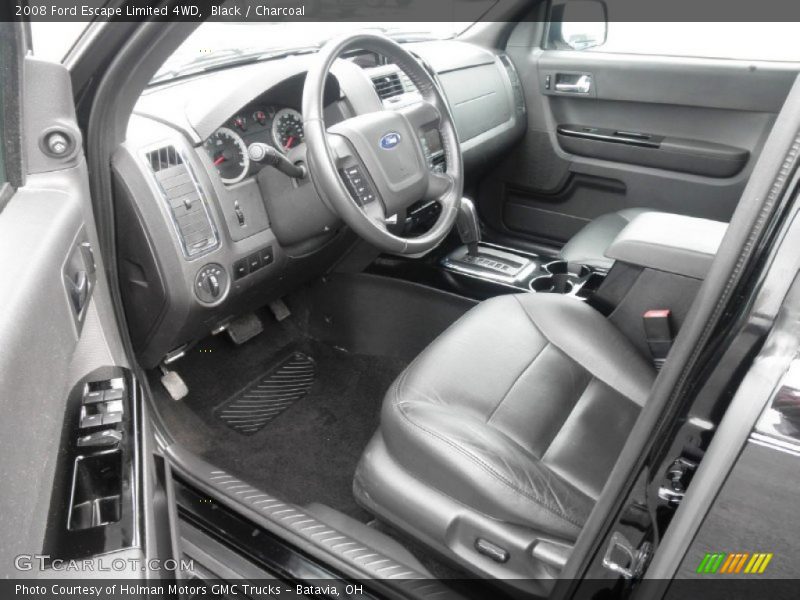  2008 Escape Limited 4WD Charcoal Interior