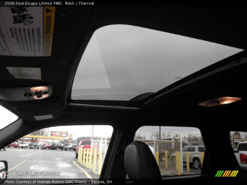 Black / Charcoal 2008 Ford Escape Limited 4WD